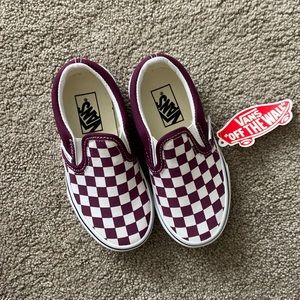 Kids Checkered Vans